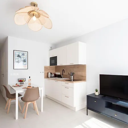 A5 - Staywiz Us -modern 5 Min To Sea - Pool & Garage شقة أنتيب